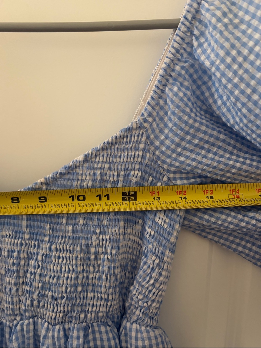 Mabel Anthropologie Gingham Cottagecore Dress - Picture 5 of 6